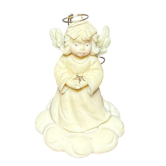 Studio Collection Heavenly Angels Figurine Ornaments 2" Lot of 3 Tom Rubel 1996 - Picture 3 of 16